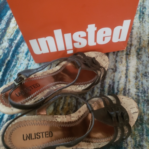 Unlisted Cork Wedge Sandals - Picture 11 of 15